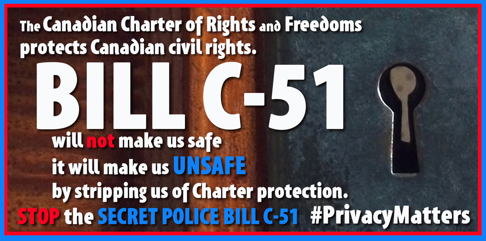 Bill C-51: All the resources, analyses and criticism you need